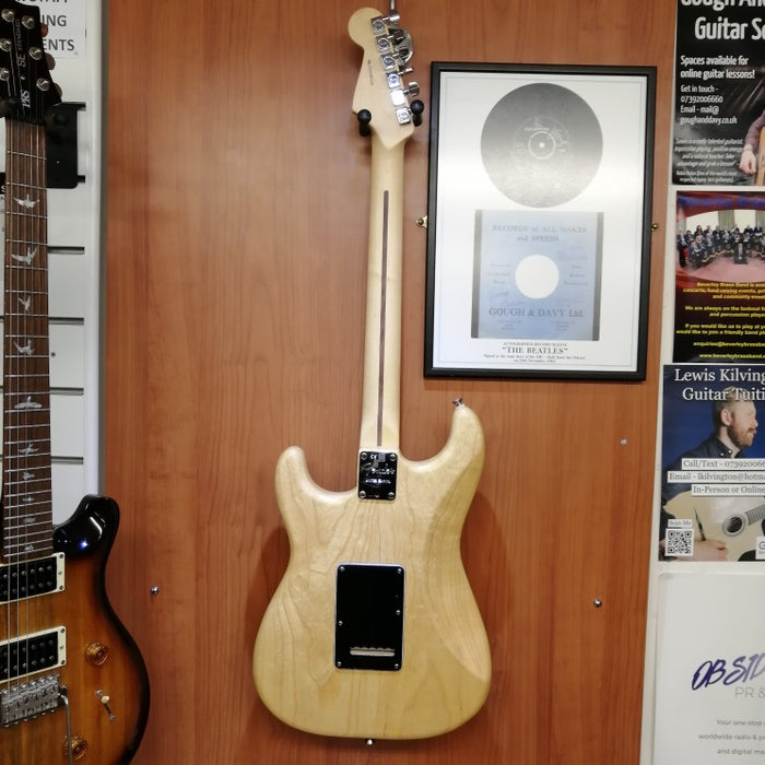 Second Hand Fender Limited Edition Oiled Ash Electric Guitar