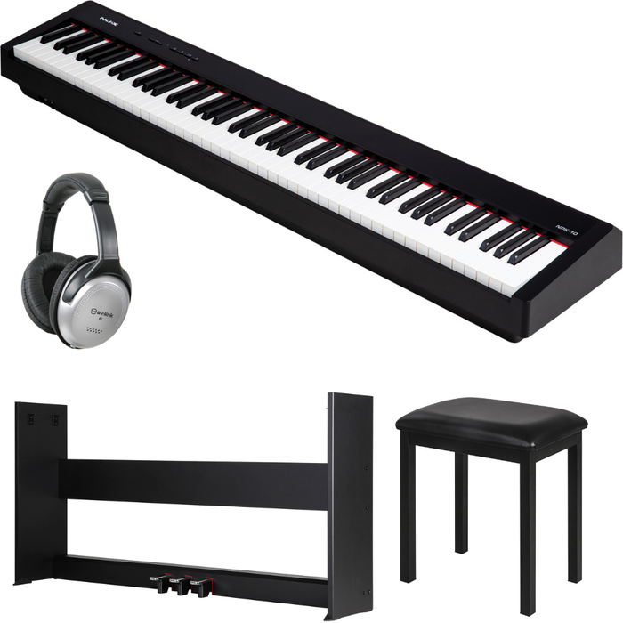 NUX NPK-10 Portable Digital Piano Package