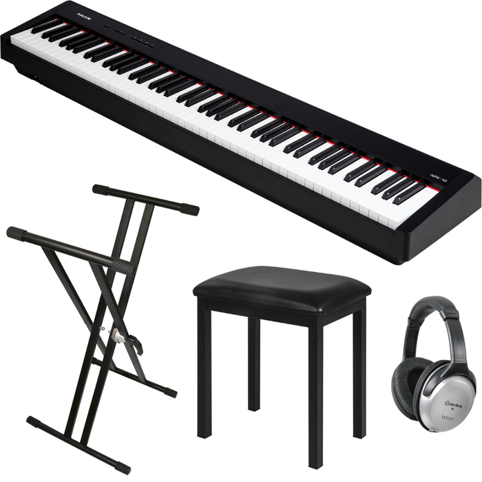 NUX NPK-10 Portable Digital Piano Package