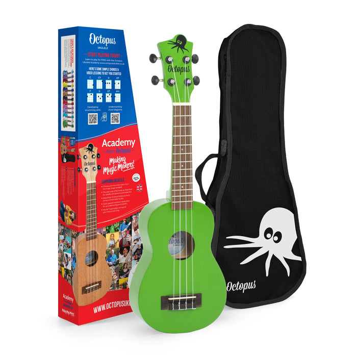 Coloured Soprano Ukuleles