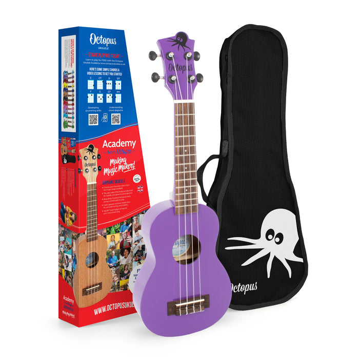 Coloured Soprano Ukuleles