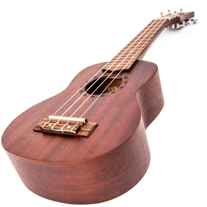Laka Sapele Series Soprano Ukulele - Chocolate