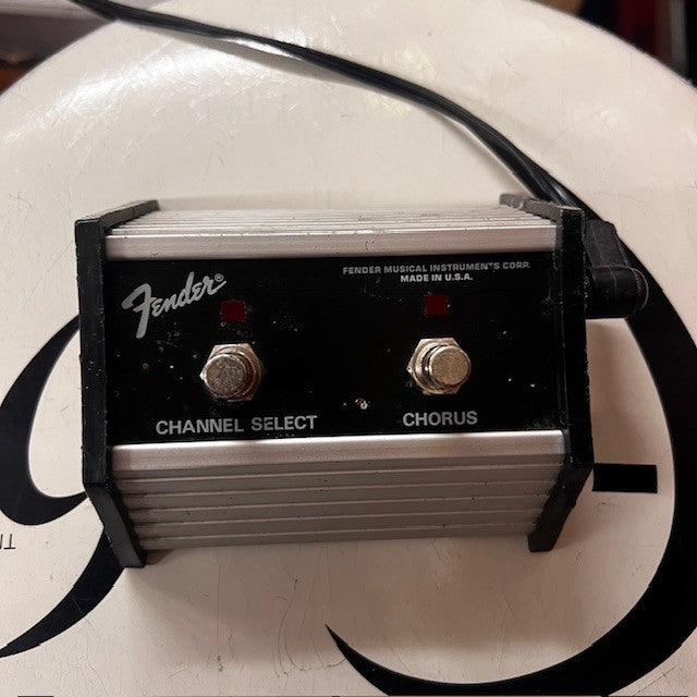 Second Hand Fender Pinceton Chorus Amp With Footswitch