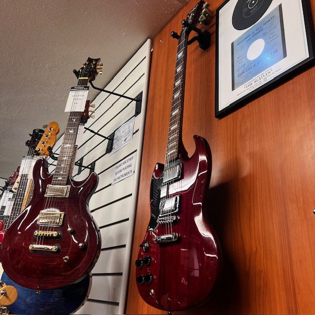 Second Hand Vintage SG VS6 Left Handed Electric Guitar