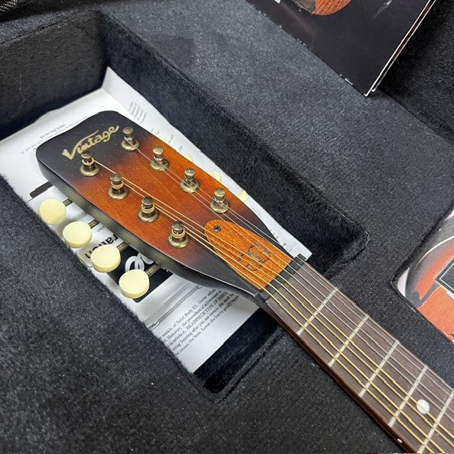 Second Hand Vintage D Day Gorgon Giltrap Mandolin With Case
