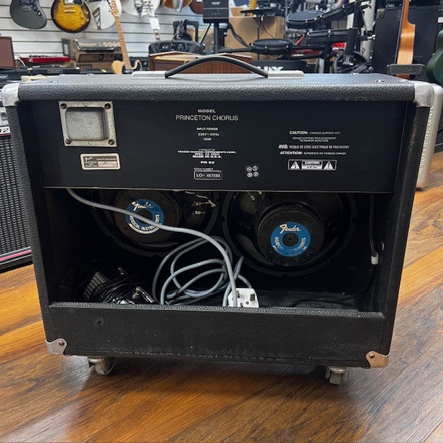 Second Hand Fender Pinceton Chorus Amp With Footswitch