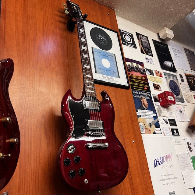Second Hand Vintage SG VS6 Left Handed Electric Guitar