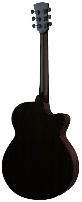 Faith Nexus Venus Cutaway Electro Thru-Black - Left Handed FPVECKL