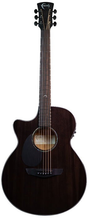 Faith Nexus Venus Cutaway Electro Thru-Black - Left Handed FPVECKL