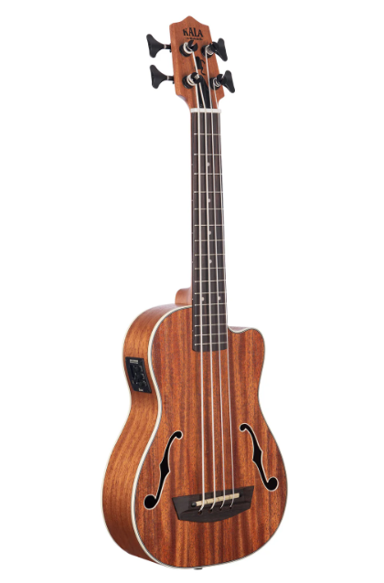 Kala Journeyman Acoustic-Electric U•BASS® with F-Holes UBASS-JYMN-FS