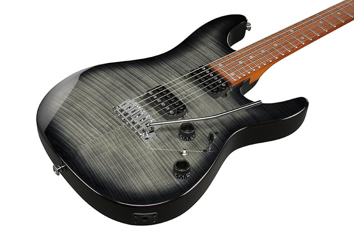 Ibanez AZ24S1F-TKS Transparent Black Sunburst Electric Guitar