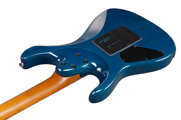 Ibanez AZ24S1F-TXB Transparent Turquoise Burst Electric Guitar