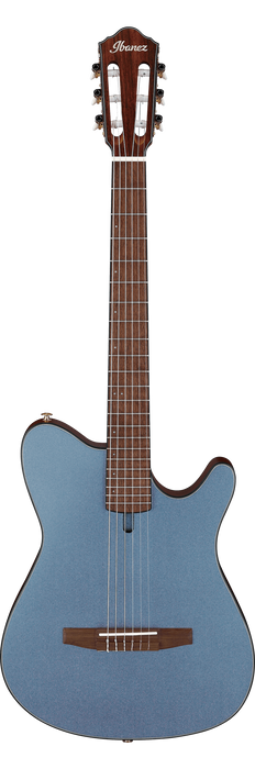 Ibanez FRH Series FRH10N Slimline Nylon String Electro Acoustic Guitar (Indigo Blue Metallic Flat)