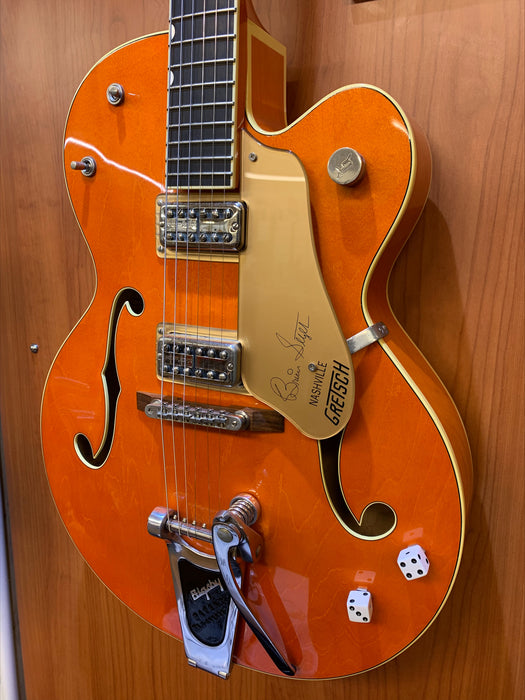 Second Hand Gretsch Brian Sezter G6120SSLVO