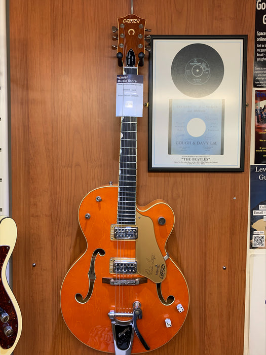 Second Hand Gretsch Brian Sezter G6120SSLVO