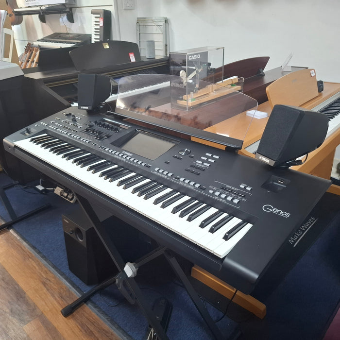 Second Hand Yamaha Genos Workstation Keyboard