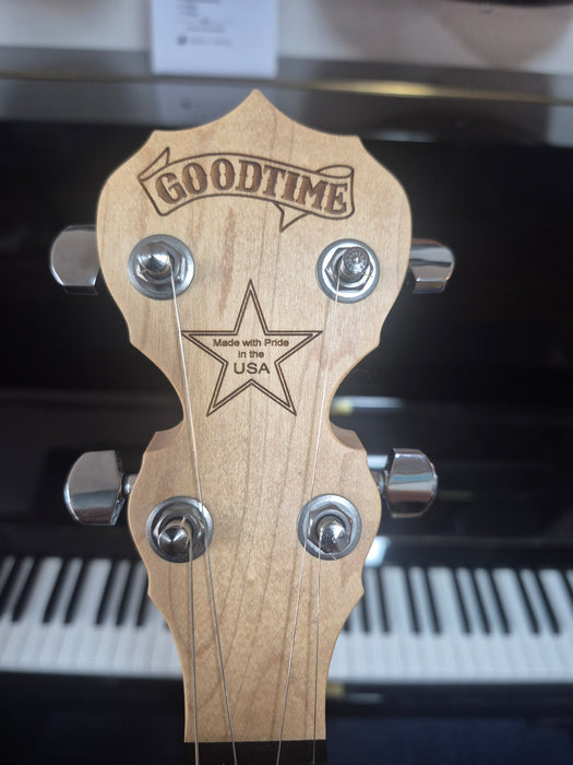 Second hand Goodtime 5-String Resonator Banjo (Blonde)