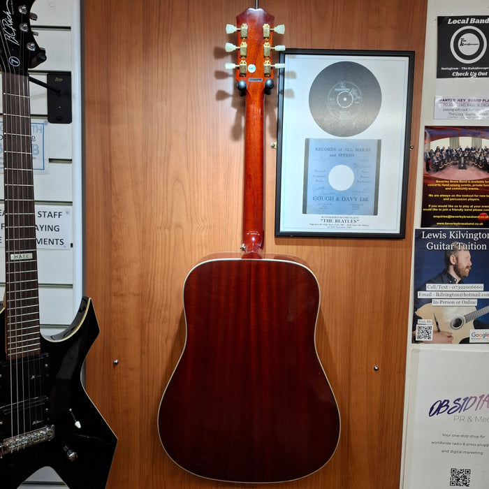 Second Hand Epiphone Hummingbird Electro Acoustic Guitar