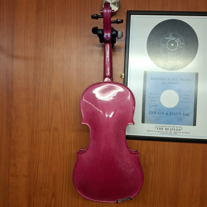 Second Hand Stentor Harlequin Violin (Pink)