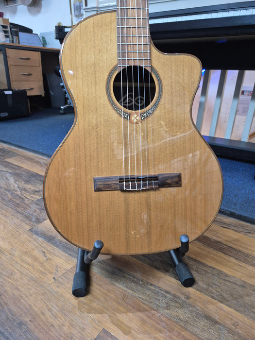 Second Hand LAG Occitania OC118CE Electro Acoustic Classical Guitar