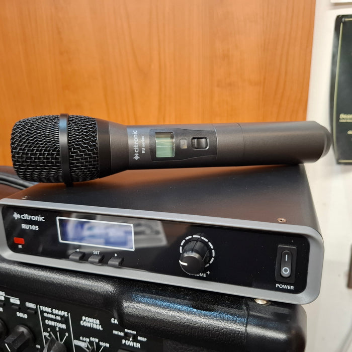 Citronic UHF Handheld Microphone System RU105-H
