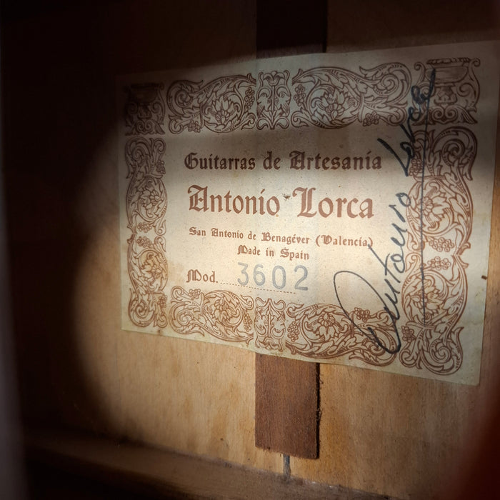 Second Hand Antonio Lorca Classical Guitar