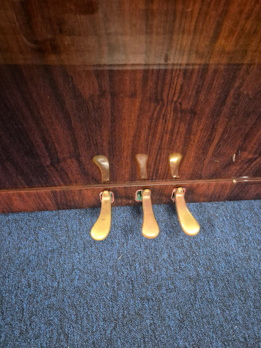 Second Hand Calisia Mahogany Polished Upright Acoustic Piano