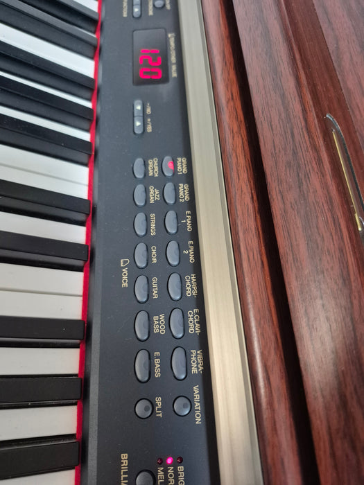 Second Hand Yamaha CLP240 Digital Piano (mahogany satin)