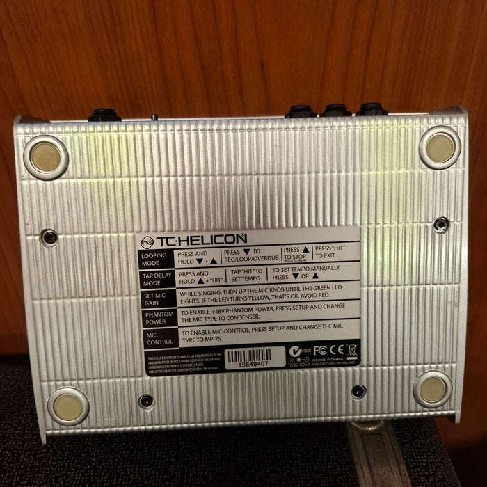 Second Hand TC Helicon Play Electric Effect Pedal with Box