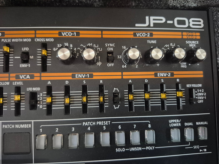 Second Hand Roland Boutique JP-08  and KM-25m Synthesizer