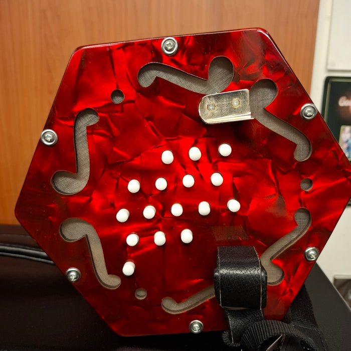 Second Hand Red Concertina