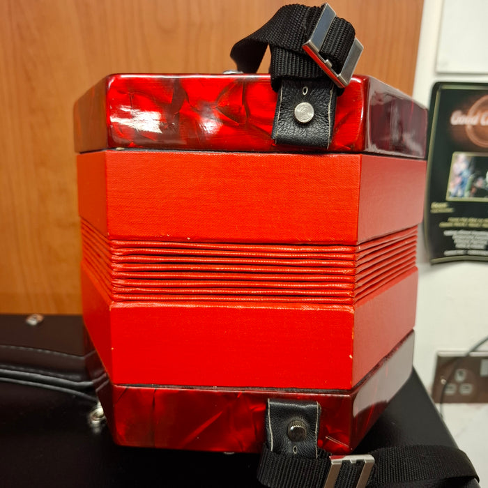 Second Hand Red Concertina