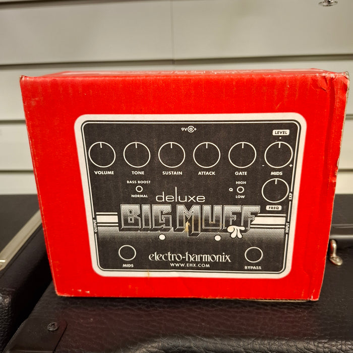 Second Hand Electro Harmonix Deluxe Big Muff Pi Effects Pedal with Box