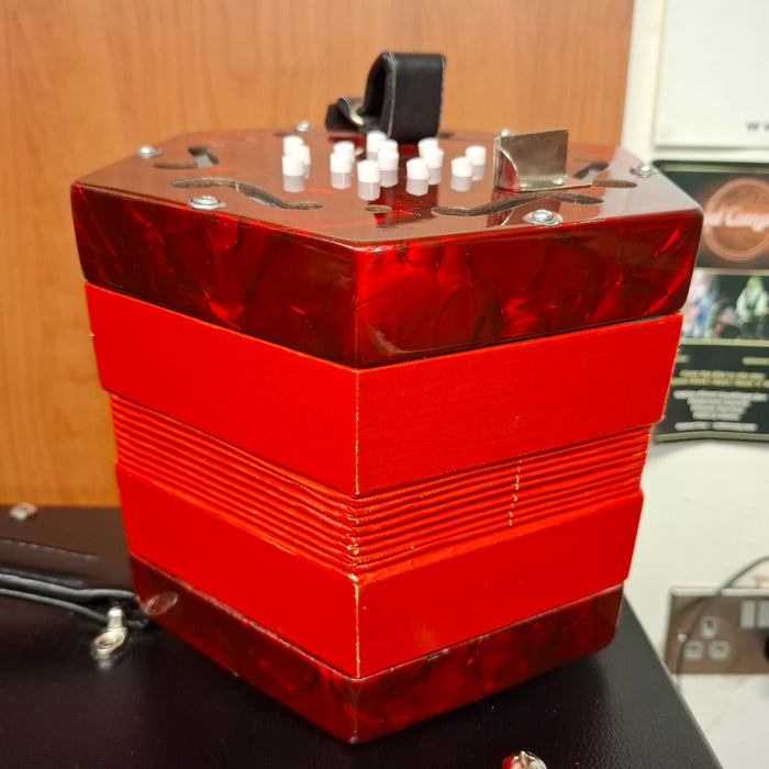 Second Hand Red Concertina