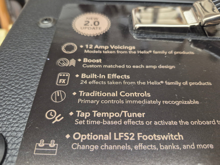 Second Hand  Line 6 catalyst CX60 60w Amp(Includes official pedal and cover)