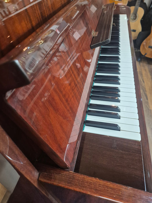 Second Hand Calisia Mahogany Polished Upright Acoustic Piano