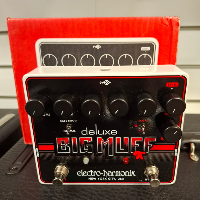 Second Hand Electro Harmonix Deluxe Big Muff Pi Effects Pedal with Box