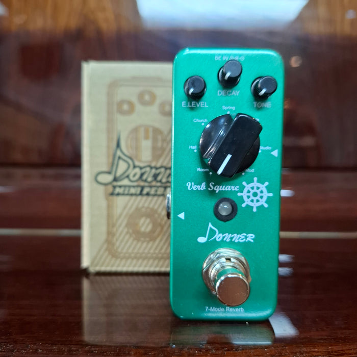 Second Hand Donner Verb Square Effect Pedal