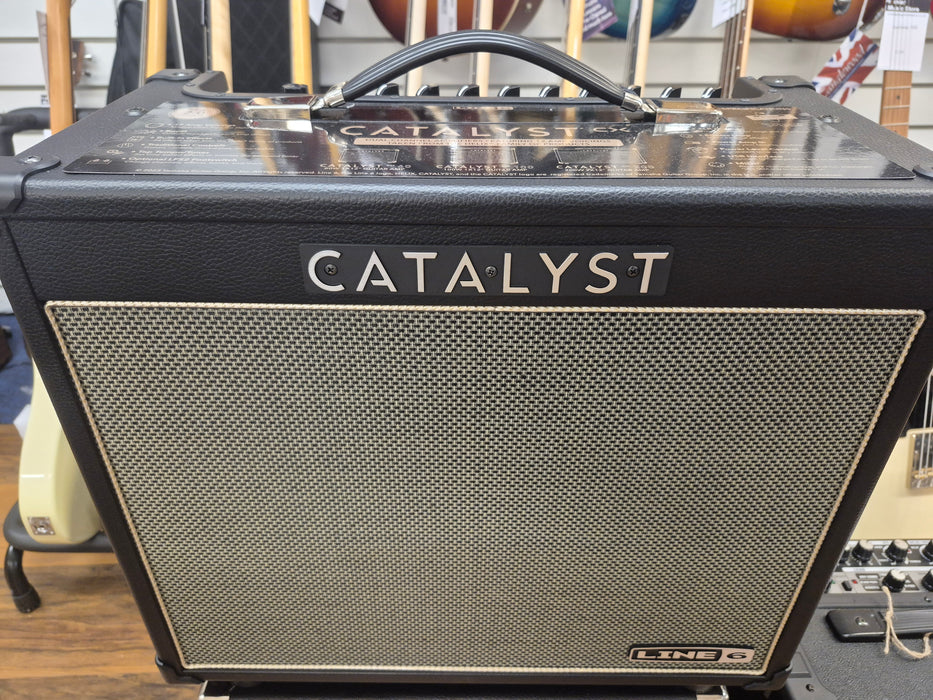 Second Hand  Line 6 catalyst CX60 60w Amp(Includes official pedal and cover)