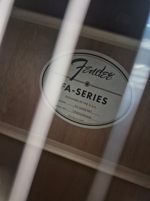 Second Hand Fender FA 125ce electro acoustic guitar