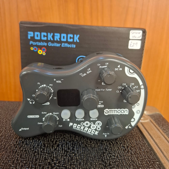 Second Hand Ammoon PockRock Portable Guitar Effect Pedal with Box