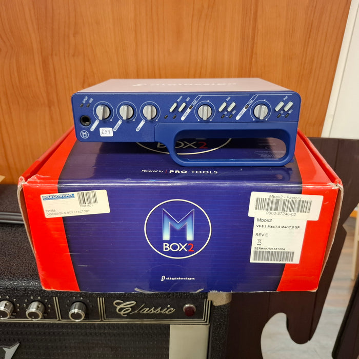 Second Hand Digidesign M-box 2 USB Audio Interface with Box