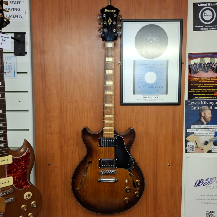 Second Hand Ibanez AMV10A TCL 12 01 Electric Guitar