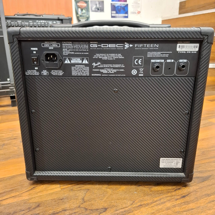 Second Hand Fender G-DEC 3 Fifteen Electric Guitar Amplifier