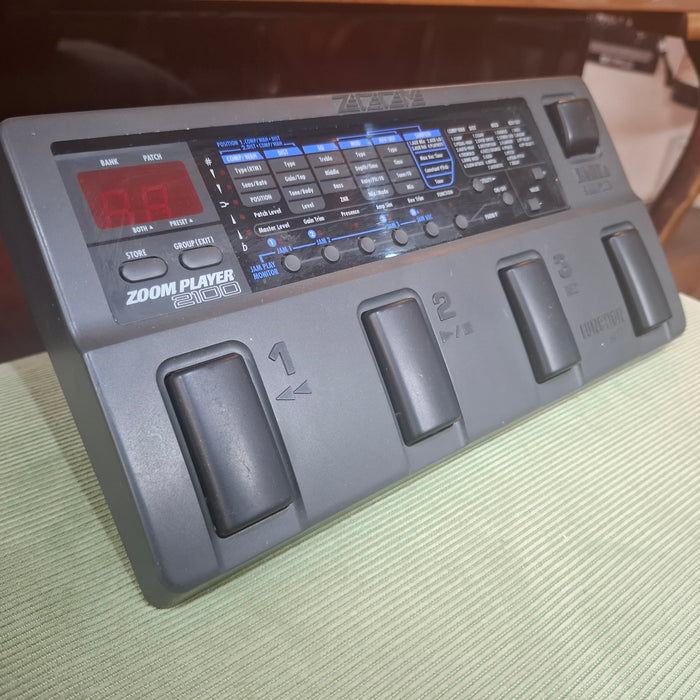 Second Hand Zoom Player 2100 Multi Effects Pedal