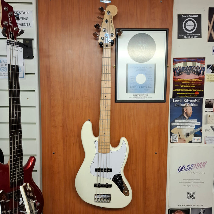 Second Hand Squier Affinity Jazz Series 5 String Electric Bass Guitar