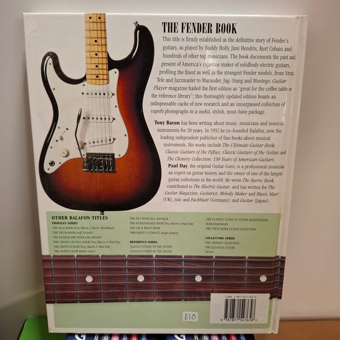 Second Hand The Fender Book by Tony Bacon and Paul Day