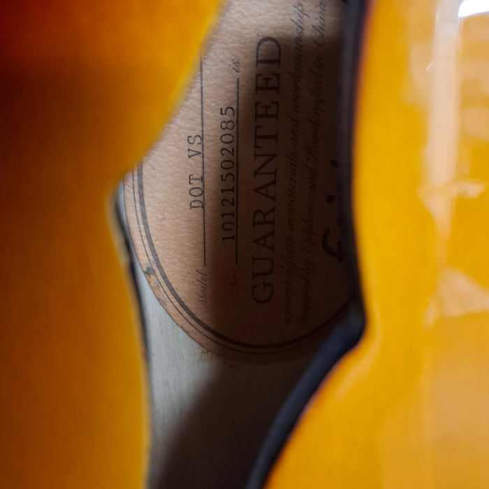 Second Hand Epiphone Dot VS Electric Guitar with Hard Case