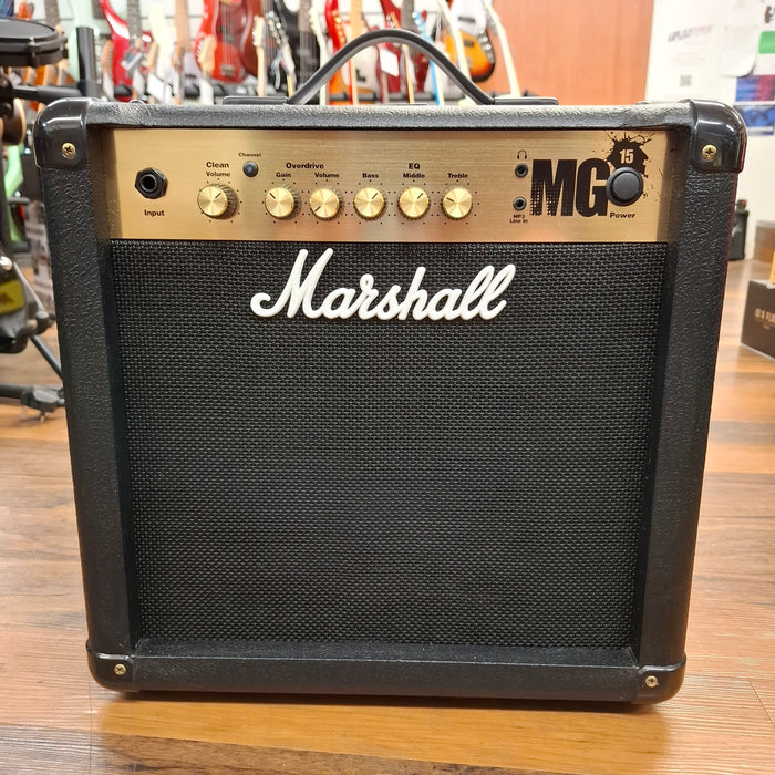 Second Hand Marshall MG15 Electric Guitar Amplifier