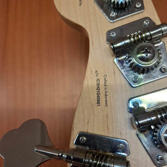 Second Hand Squier Affinity Jazz Series 5 String Electric Bass Guitar